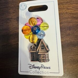 Disney Parks - Collectible Pixar Up House Pin with Bead Balloons